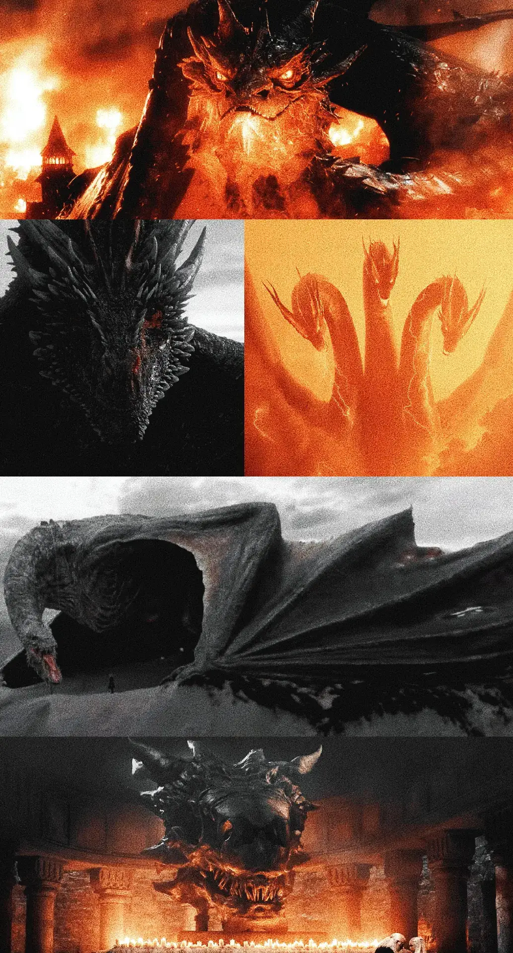 #skyrim #alduin #dragons #kingghidorah #vhagar #drogon #smaug #balerion #fy #fypシ゚ #teamwork  #blowthisup #