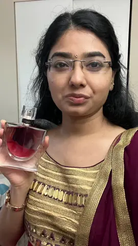 The perfume is very nice. It is very classy. The smell of the fragrance lasts 6-7 hours. It has fragrance notes of Raspberry, Violet and Cocoa butter. The design of the bottle is also very classy, very girlie. I get many compliments after wearing this. I highly recommend it. @influenster @Lancôme #complimentary #LElixir #Lavieestbelle #FragranceTiktok #FragranceTok #Perfumetok #VioletPerfume #RaspberryPerfume