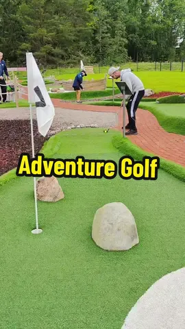 Epic adventure minigolf 🤩⛳ #minigolf #fyp #foryou #epic #golf #pro #espoo #oittaa #suomi #finland 