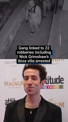 A criminal gang who reportedly pumped sedative gas into Ibiza luxury villas have been arrested by police, They’re also thought to have been behind a break-in at a home rented by radio DJ Nick Grimshaw, who was out there celebrating his 40th birthday in August. Detective suspect the burglars were using some sort of gas that caused sleepiness. #fy #fyp #nickgrimshaw #ibiza #holiday #luxury #luxuryvilla #spanishpolice #arrest #police #cctv #crimetok #crimecases #news #newstok #spain #travel #travelsafe #uknews #ibiza2024
