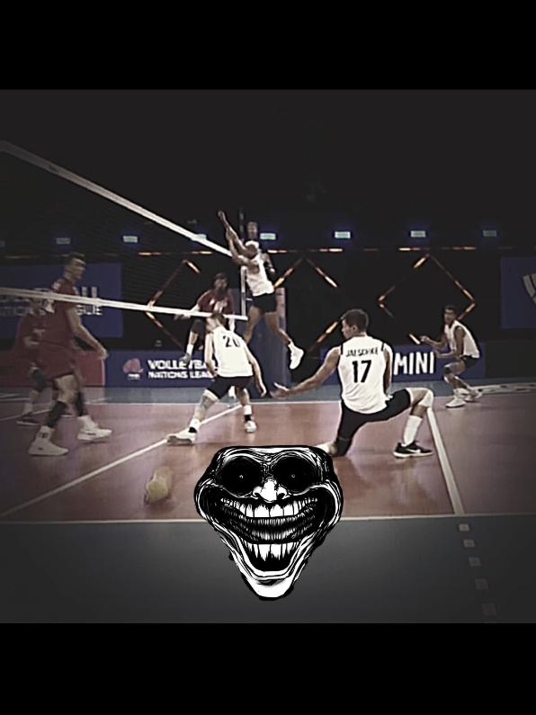 💀 #trollface #volleyball #sport #deporte #fyp #edit #viral #foryou #parati 