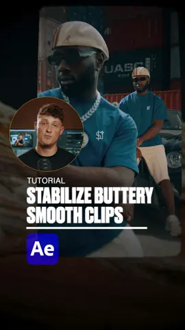 How to Stabilize Buttery Smooth Clips! 🚀 Step by Step: 1. Drag your clips onto the new composition icon. 2. Set the resolution to full. 3. In the Tracker panel, choose 