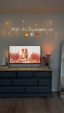 #creatorsearchinsights When I redid these furniture pieces, I was unprepared for how much I’d love them with my fall decor. #sweaterweather #bedroomfurnituremakeover #falldecorationideas #falldecorating #spookyseason #halloween2024 #diyfurniture 