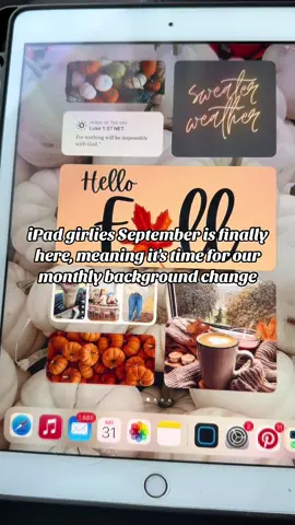 September is here!🍂🍁  #september #ipad 
