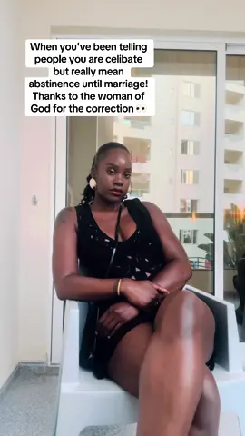 Tik tok aint all bad! Thanks for the correction sister 🫶🏾 #celibacy #abstinence 