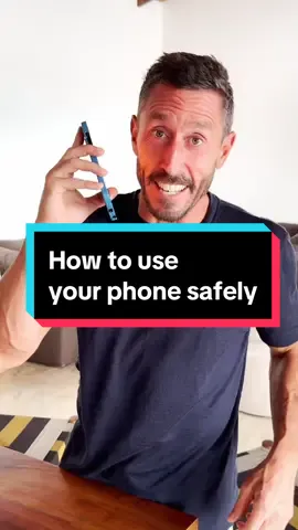 This is how to use your phone safely