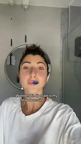 Wonderskin lip stain  #wonderskin #wonderskinlipstain #makeup #lipstain #tiktokfinds 