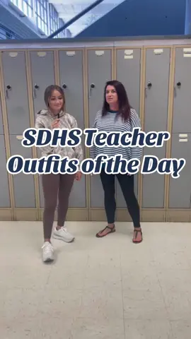 OOTD with some of our teachers!  #fyp #school #SDHS #studentlife #OOTD 