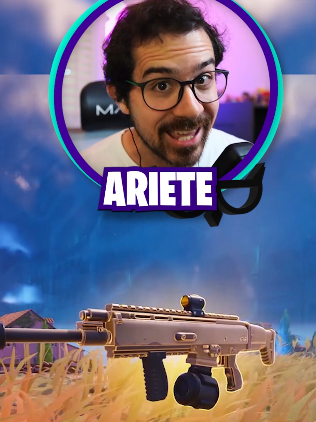 El arma MAS ROTA de Fortnite 🔥 #gamerentiktok #gusbars #uefn #fortnite #fortniteespañol #mapasfortnite 