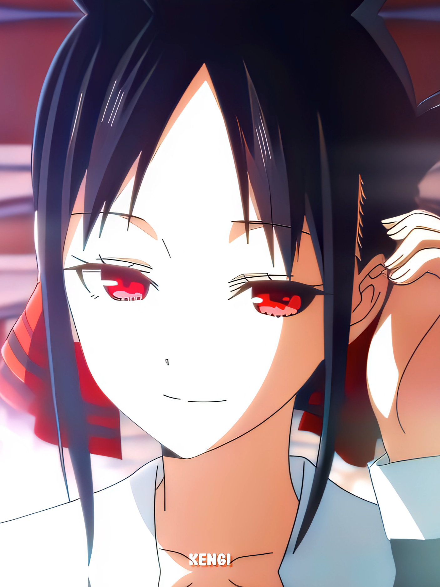 There's no place i'd rather be #kaguya #miyukishirogane #loveiswar #anime #hanasqevent #fyp #ramensqd