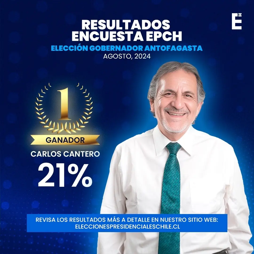 🗳️Revisa los detalles en el SITIO WEB oficial de EPCH, enlace en nuestro perfil🔗 #chile #politicachilena #encuesta 