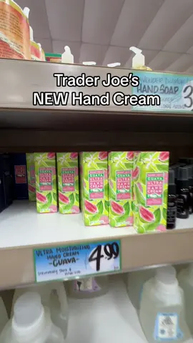 Love this formula but can’t stand the original scent. This has a light fruity guava smell 😋 #besthandcream #handcream #traderjoes #creatorsearchinsights 