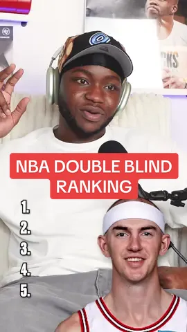DOUBLE BLIND RANKING NBA PLAYERS! #NBA #basketball #sports 
