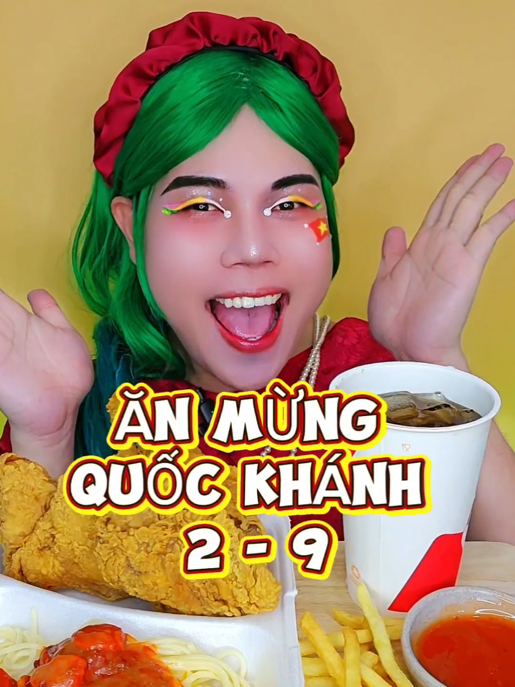 Chào Mừng Lễ Quốc Khánh Việt Nam #NgayQuocKhanh #ancungtiktok #JolliBee 