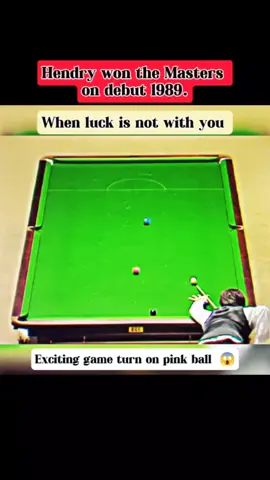 When luck is not with you  #foryour #snookerworld #snookerlover #snookerskills #fypシ゚ #sports #usmanchamp147 #snooker #foruyou #hendry #snookertime #snookerplayer 
