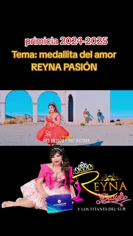 #Primicia2024-2025 #tema medallita del amor #REYNA PASIÓN @Music_Chichas @🅿🅾🆁🆃🅷🅰🅻_🅼🆄🆂🅸🅲🅰🅻 @Huaynos y cumbias Perú @🎵JOHAN PRODUCCIONES🇧🇴 @Laymeoficial @Cutisaca 🇵🇪 @Huaynos y cumbias Perú @🇵🇪TaniaTaype❤️ @elycora🇧🇴❤️💪 @Huguito. mix @LC PRODUCCIONES 