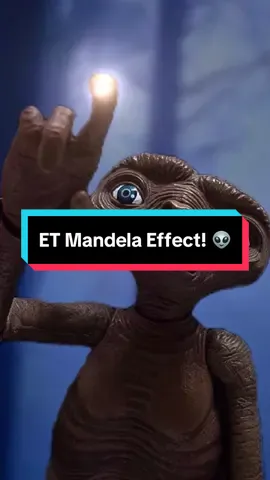 ET Mandela Effect! 👽🛸😨 #conspiracytiktok #conspiracytheory #conspiracy #et #alien #mandelaeffect 