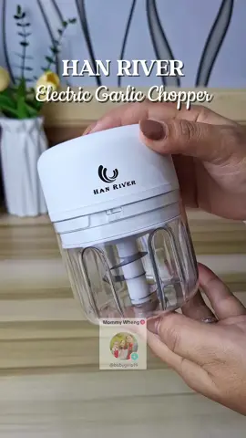 HAN RIVER Garlic Chopper 250ml Vry Easy to use and Affordable  #garlicchopper #portablegarlicchopper  #hanriver #garlicchopperblender 
