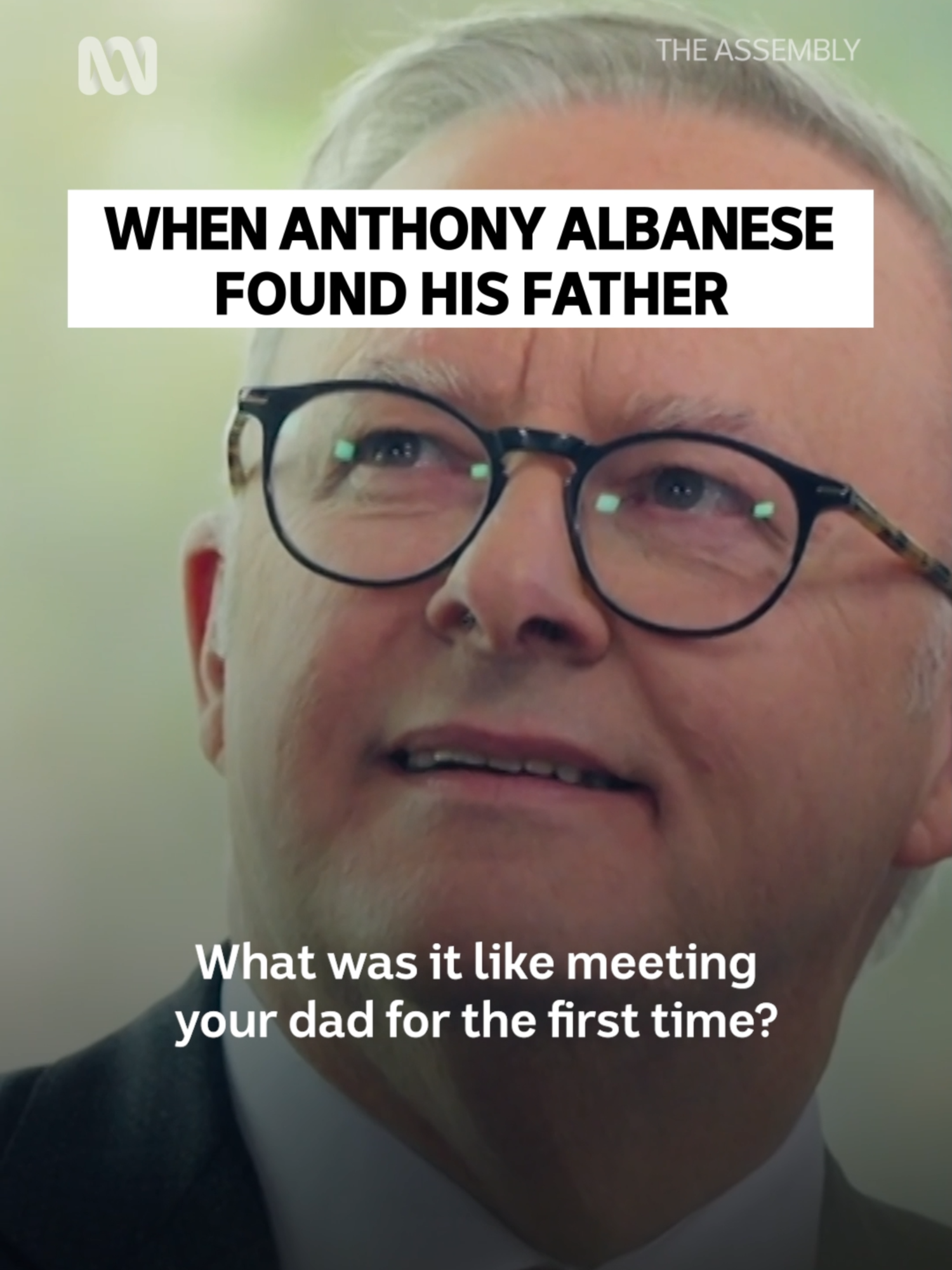 “He immediately just put out his arms and embraced me.” #TheAssemblyAU #AnthonyAlbanese #Parents #Story #LeighSales #Australia #PrimeMinister