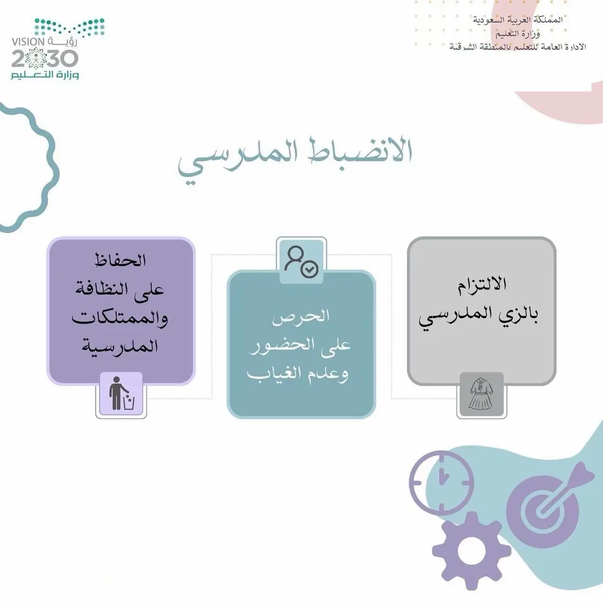 الانضباط المدرسي #الانضباط_المدرسي  #انضباط #مدرسة #معلمات #برشور #مدرسية 