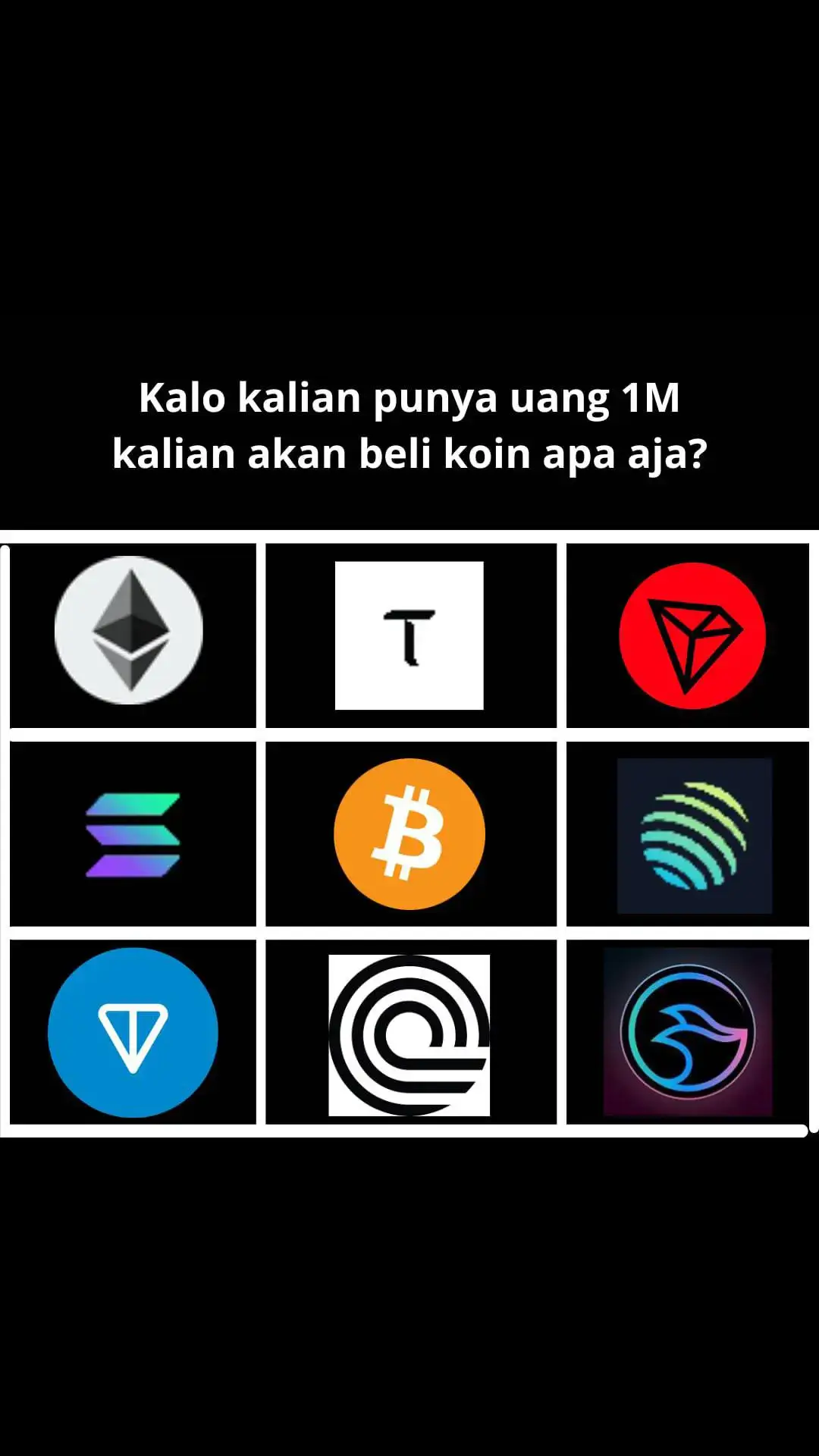 kalian bakal beli apa aja dan berapa? 