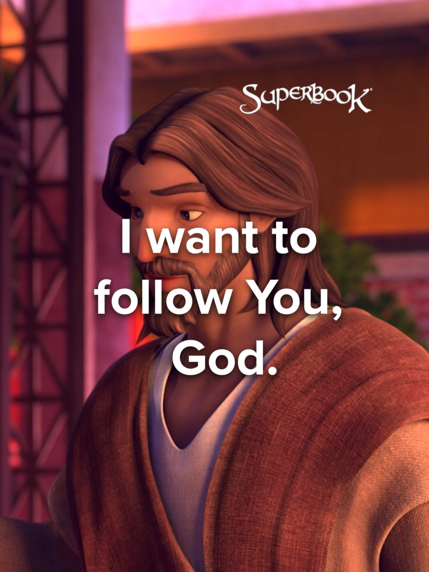 Choosing to follow God is the most important decision you can make. Trust Him with all your heart, your dreams, and your future. ❤️  You can follow God when you know His commands. Read it in the Superbook Bible App. Tap the link in bio to download. #Superbook #ChristianTikTok #Obedience #fyp #Encouragement