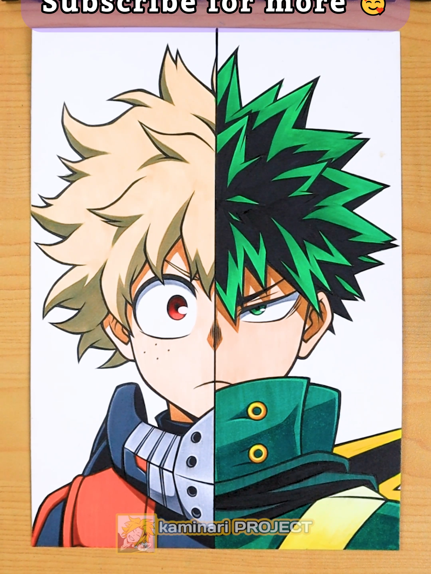 COLOR SWAP ✨ Midoriya X Bakugo - My Hero Academia || Part 2 #fyp #anime #art #drawing #deku #midoriya #midoriyaizuku #bakugou #bakugoukatsuki #myheroacademia #mha #bokunohiroacademia