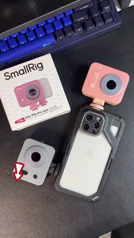 This pink fill light gives your shots a sweet, standout glow! Click the link in the bottom left and make it yours! #photography #minilight #lighting #photography #ringlinght #boxlight #filming #contentcreatortips #contentcreator #cameraequipment #videographer