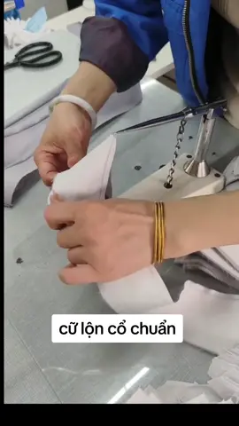 Lộn cổ bao nét, thoát góc.#quockhanh #congnghemaymac #thietkethoitrang #kithuatmaymac #ngayquockhanh 