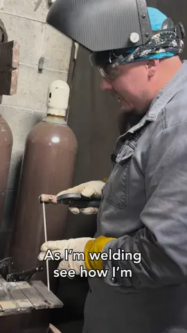 Instructor Tommy helps a student with 1G plate! Enroll at any one of our six campuses in Texas & South Carolina and we'll help you learn a trade today! #welding #welder #weldingschool #tradeschool #trades #students #weldernation #fyp #instructor #laborday