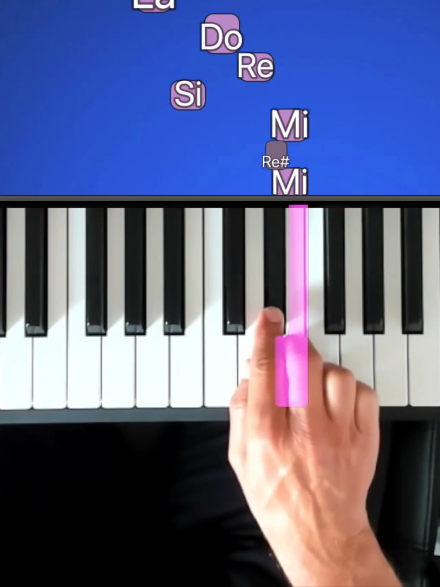 Apprends 'La Lettre à Élise' en 60 secondes #piano #pianotutorial #pianocover #pianomusic #classicalmusic #beethoven #furelise #aupianofr #foryou