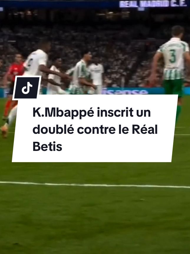 K.Mbappé inscrit un doublé pour ces débuts pour la Liga  #mercatorealmadrid #Soccer #laliga #vinicius #liguedeschampions #mbappe #but #victoire #penalty #betis #joueurdefoot #joueur #fyp #pourtoi #football #fypシ 