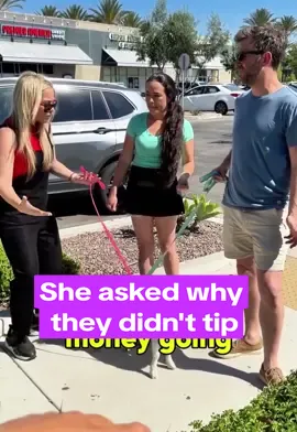 She asked why they didn't tip #foryou #foryoupage #viraltiktok 