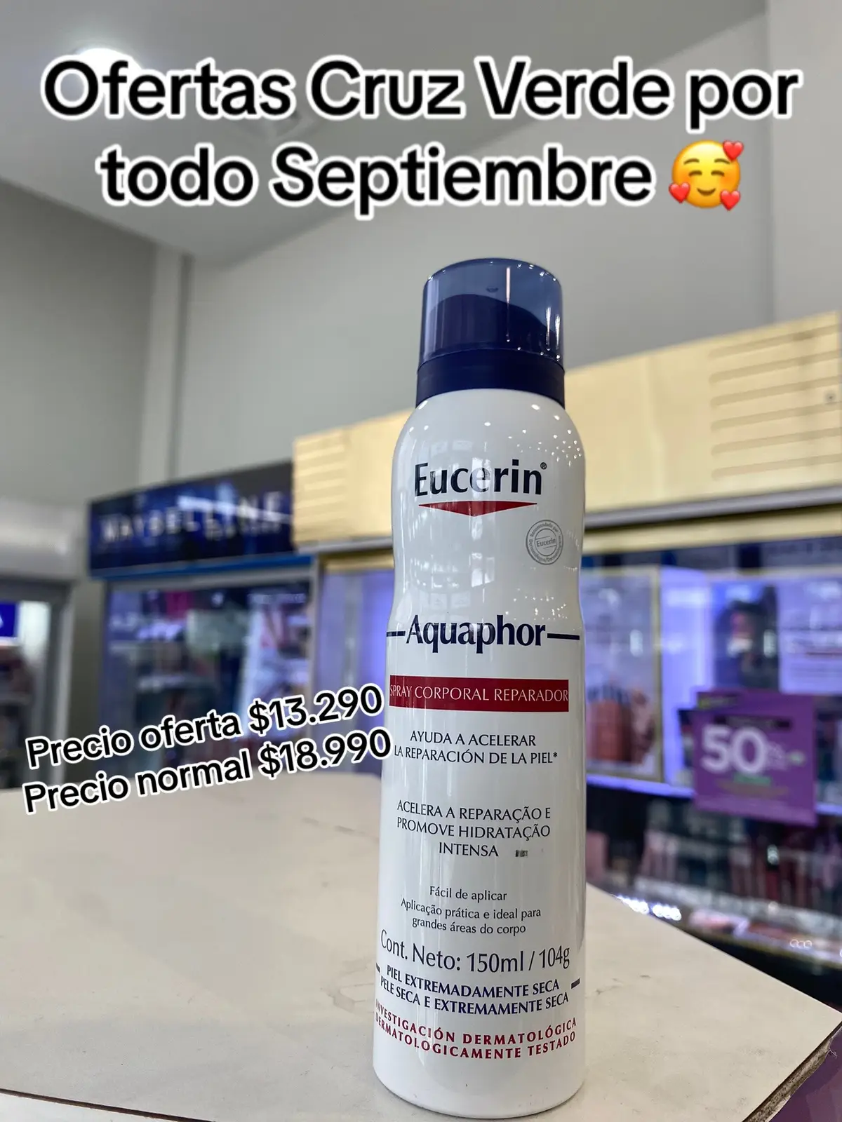 #osornodechile🇨🇱 #paratiiiiiiiiiiiiiiiiiiiiiiiiiiiiiii #farmacia #cruzverde #aguamicelar #rostro #jabon #skincare #aquaphor #avene #larocheposay #eucerin #bioderma @La Roche-Posay @Eucerin Chile @BIODEGRADABLE - ECO FRIENDLY @Avène 