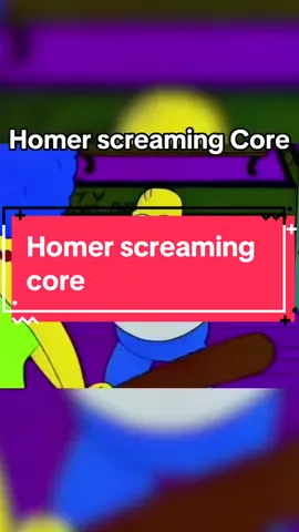 Homer screaming core #simpsons #simpsonsclips #simpsonsedit #homersimpson #homer 