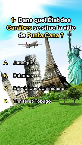 Ce quiz vous propose de tester vos connaissances sur les villes du monde. #geo #monde  #quiz  #apprendresurtiktok  #question  #test 