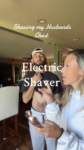 I had my husband whos very picky let me try the electric shaver on him. And hes hairy like a bear! If it works for him itll work for the 🐱#electricshaver #shaver #shop 
