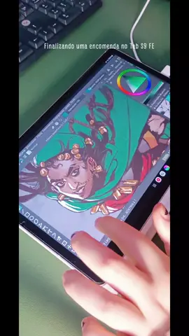 Estreando o Tablet novo :3 #drawing #drawingtablet #art #tabs9fe 