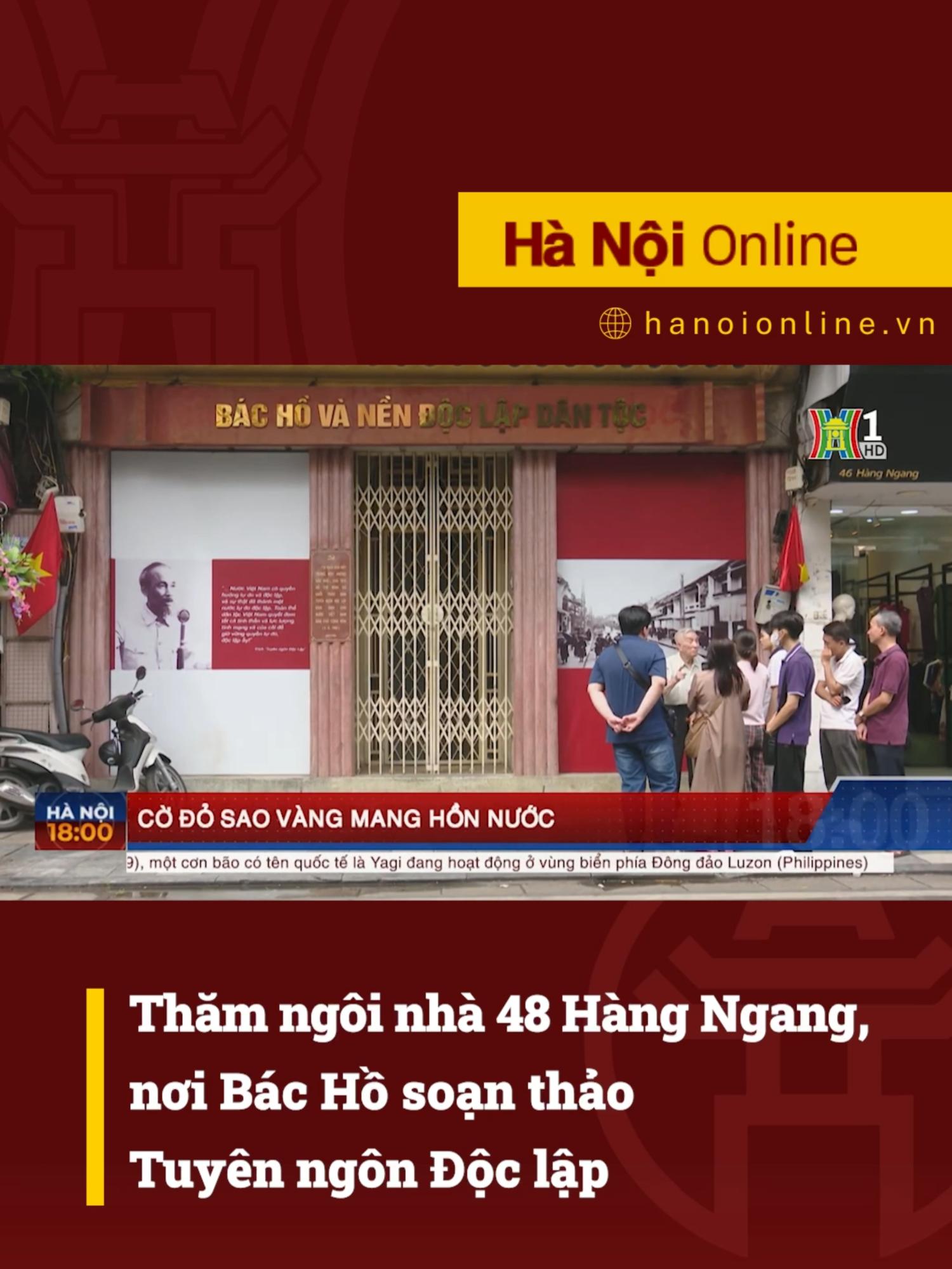 Ngôi nhà số 48 Hàng Ngang, nơi Chủ tịch Hồ Chí Minh đã viết bản Tuyên ngôn Độc lập,  không chỉ là một di tích lịch sử quan trọng, mà còn là một phần không thể thiếu trong ký ức của người dân Hà Nội và của cả đất nước. Phóng viên Đài Hà Nội đã có dịp đến đây và lắng nghe câu chuyện từ con trai cả của cụ Trịnh Văn Bô - chủ nhân ngôi nhà. #htvdaihanoi #tiktoknews #ngayquockhanh #quockhanh2024