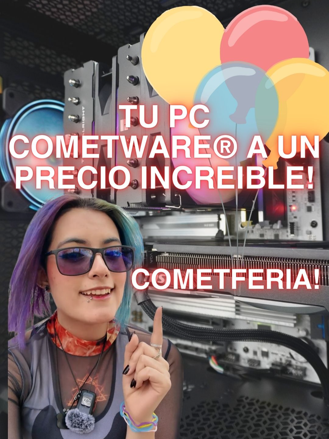 Estamos de COMETFERIA! 🤯🎈 IMPORTANTE:  ✨No para distribuidores  ✨si quieres la lista de descuentos debes comentar COMETFERIA y etiquetarnos!  ✨Los upgrades gratis son únicamente con compra de PC no de componentes.  Cualquier duda dejala en los comentarios!  #feriatecnologia #pcgamer #pcpro #pcbogota #cometware #descuentos #preciosincreibles #buenosprecios #promocion #experiencia #ensamblepc