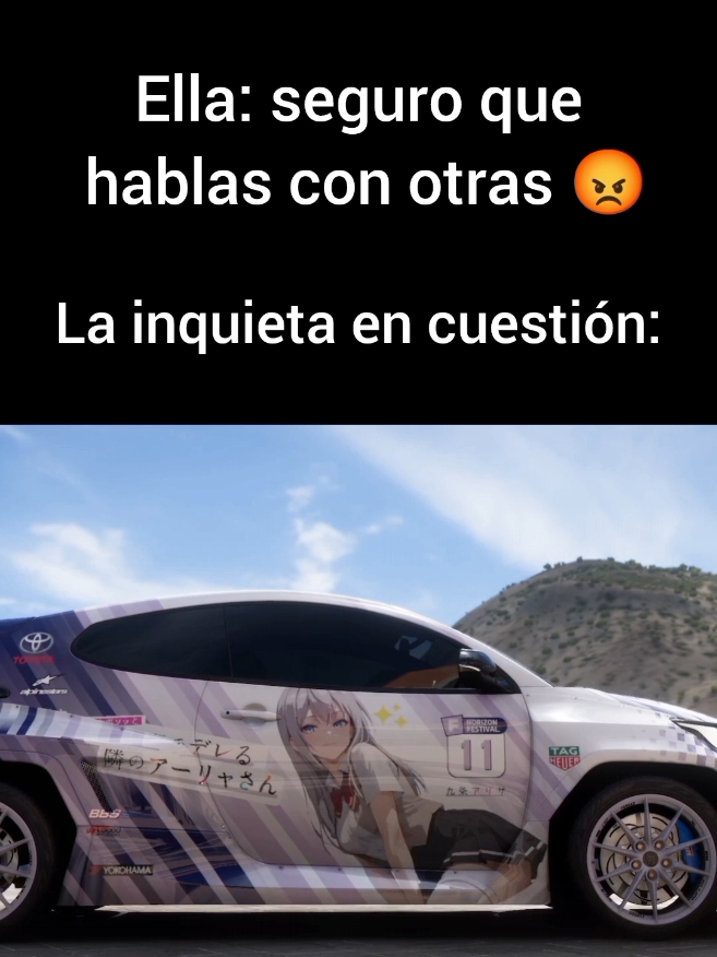 Yaris con vinilo de mi vieja Alya 😻  #Alya #Roshidere #tokidokibosottoroshiagodedere #alyasometimeshidesherfeelingsinrussian #animetiktok #yukisuou #animeedit #Anime #carsedit #cars #forzahorizon5 