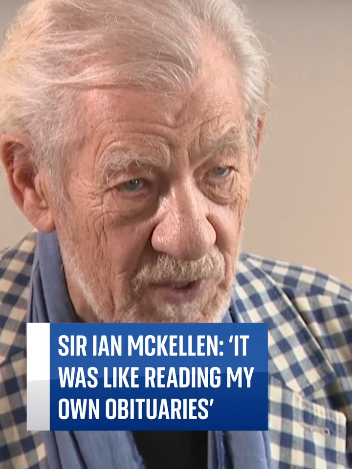 Sir Ian McKellen has told Sky News he felt 