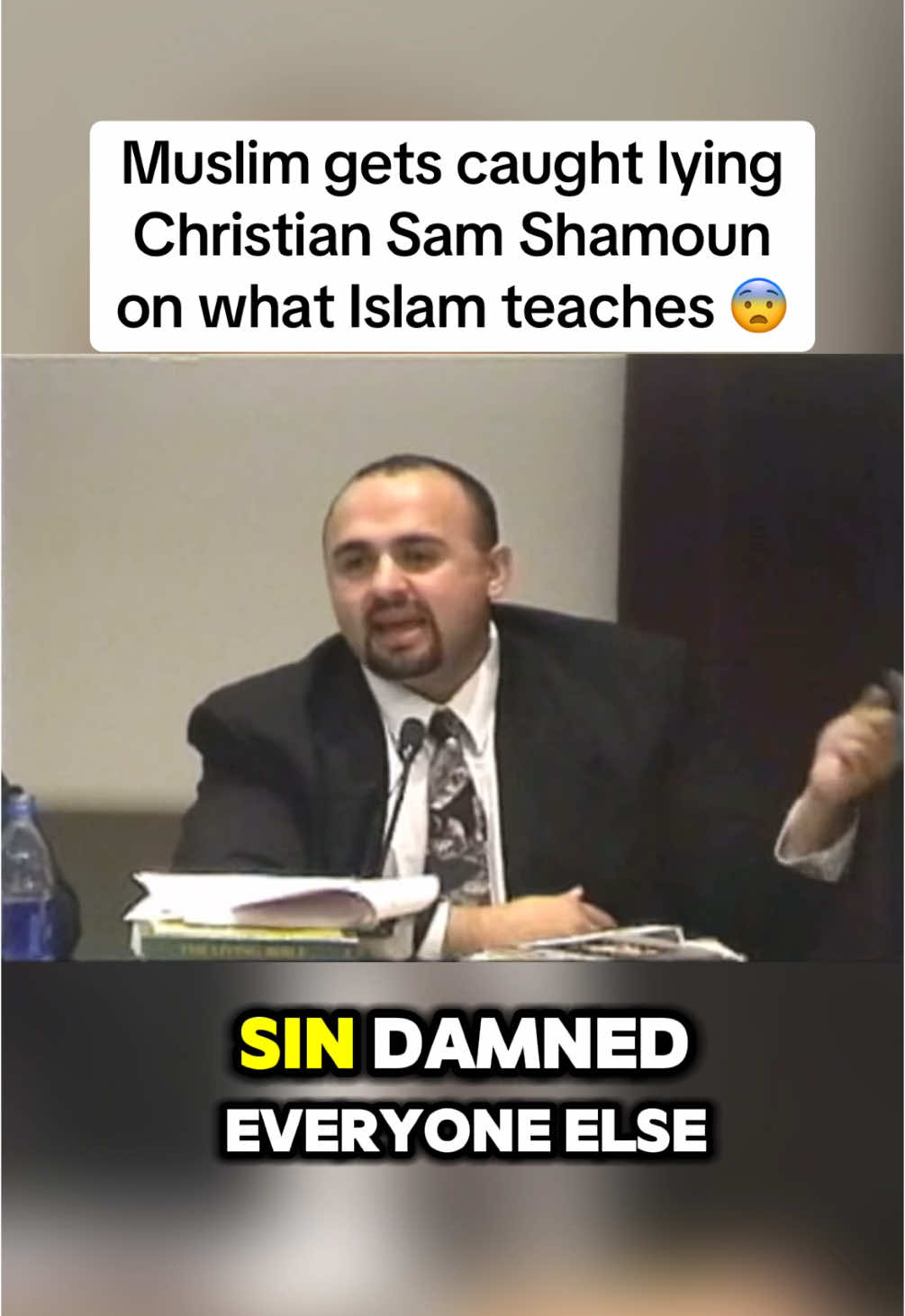 Muslim Shabir ally gets caught lying by Christian Sam Shamoun on what islam teaches about original sin came into the world through adam #muslimtiktok #muslim #samshamoun #christian #christianity #christiantiktok #christiantok #catholic #orthodox  #coptic #protestant #baptist #Jesus #God #bible #quran #muhammad #allah #debates #christiansmuslim #sheikh #islamic #islam #viral #explore #foryoupage #fypage #fypシ゚viral #fypp 