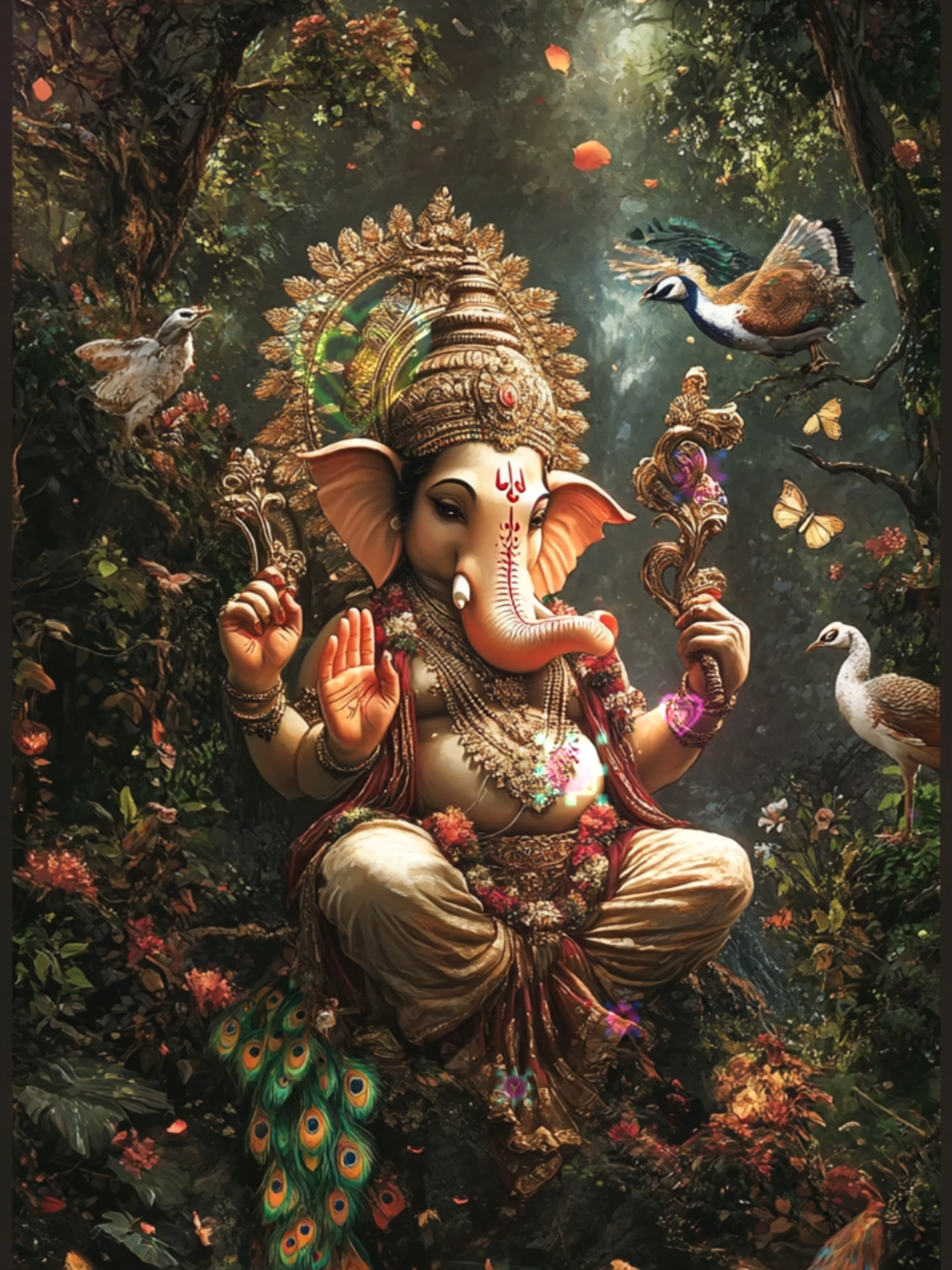 As sweet as Modaks and as wise as the elephant, that's Ganesha! 🍥🐘 #ganesha #ganapati #ai #aigenerated #kmimuzik