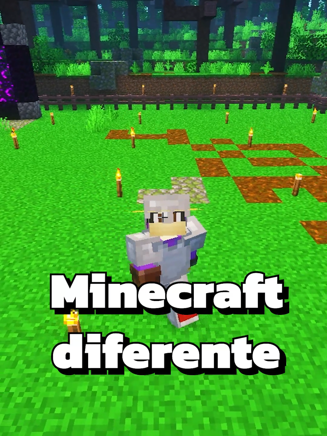 minecraft mas é DIFERENTE parte 4 #Minecraft #fyp #foryou #viral