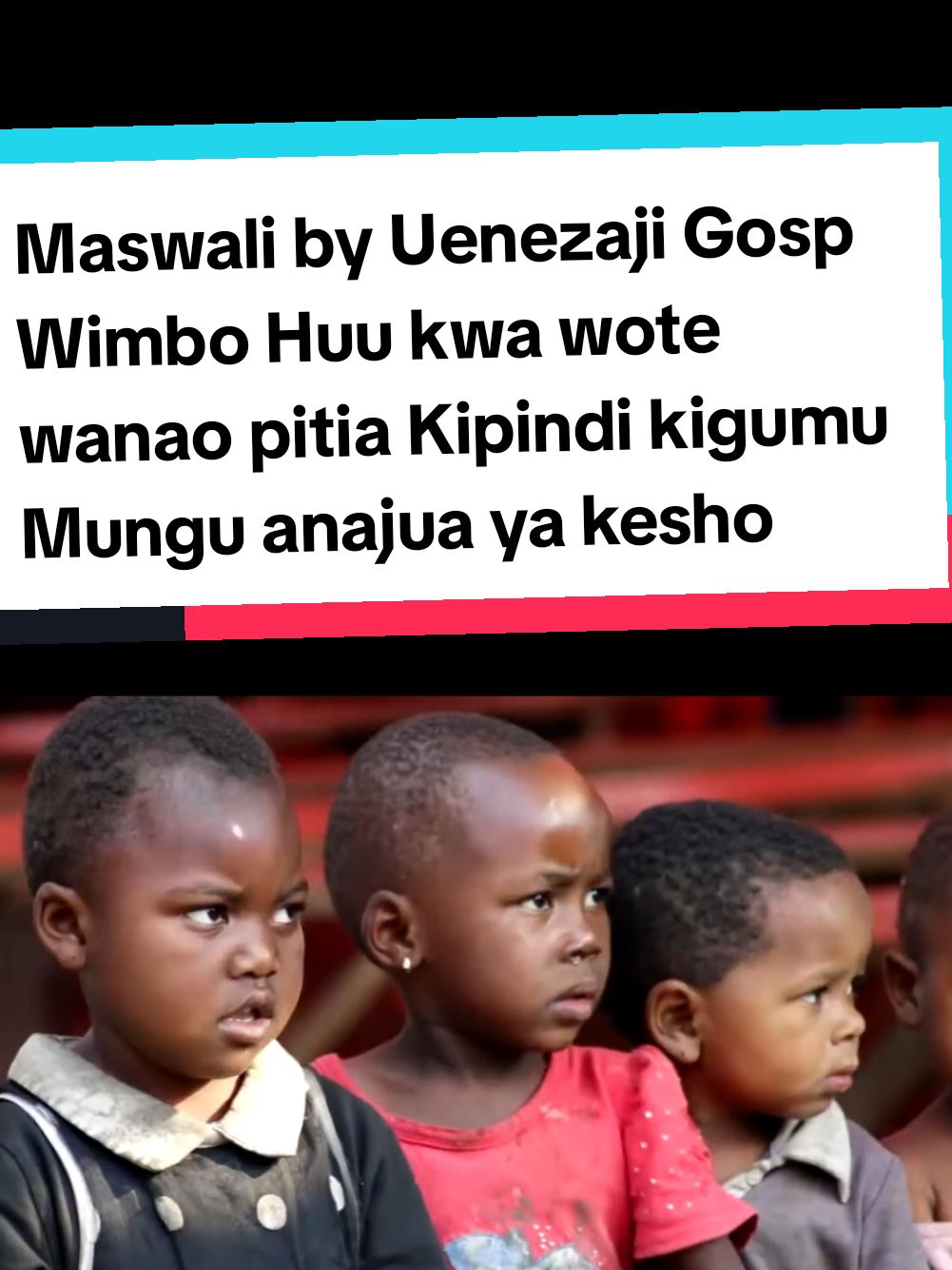 Maswali ni Mengi . Una jiuliza itakuaje kesho, ya Kesho hujui ila Mungu tu. #Zabronsingers #Uenezajigospelchoir #Marcozabron #TiktokKenya #TanzaniaTiktok #TiktokTanzania #kenyantiktok🇰🇪 