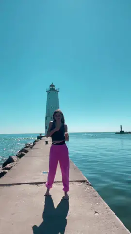 The pier 😍 #dance #dancing #dancer #dances #dancers #dancin #cute #pretty #background #cool #light #house #lighthouse #lake #michigan 