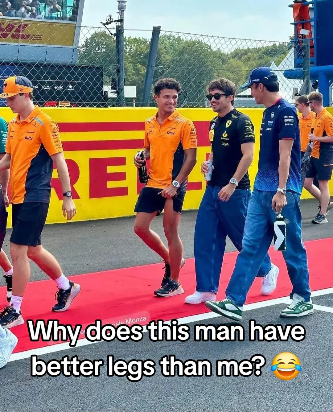 His legs are so smooth!?!? #landonorris #ln4 #landonorris4 #landonorrisedit #f1 #formulaone #formula1 #f1edit #f1tiktok #fy #fyp 