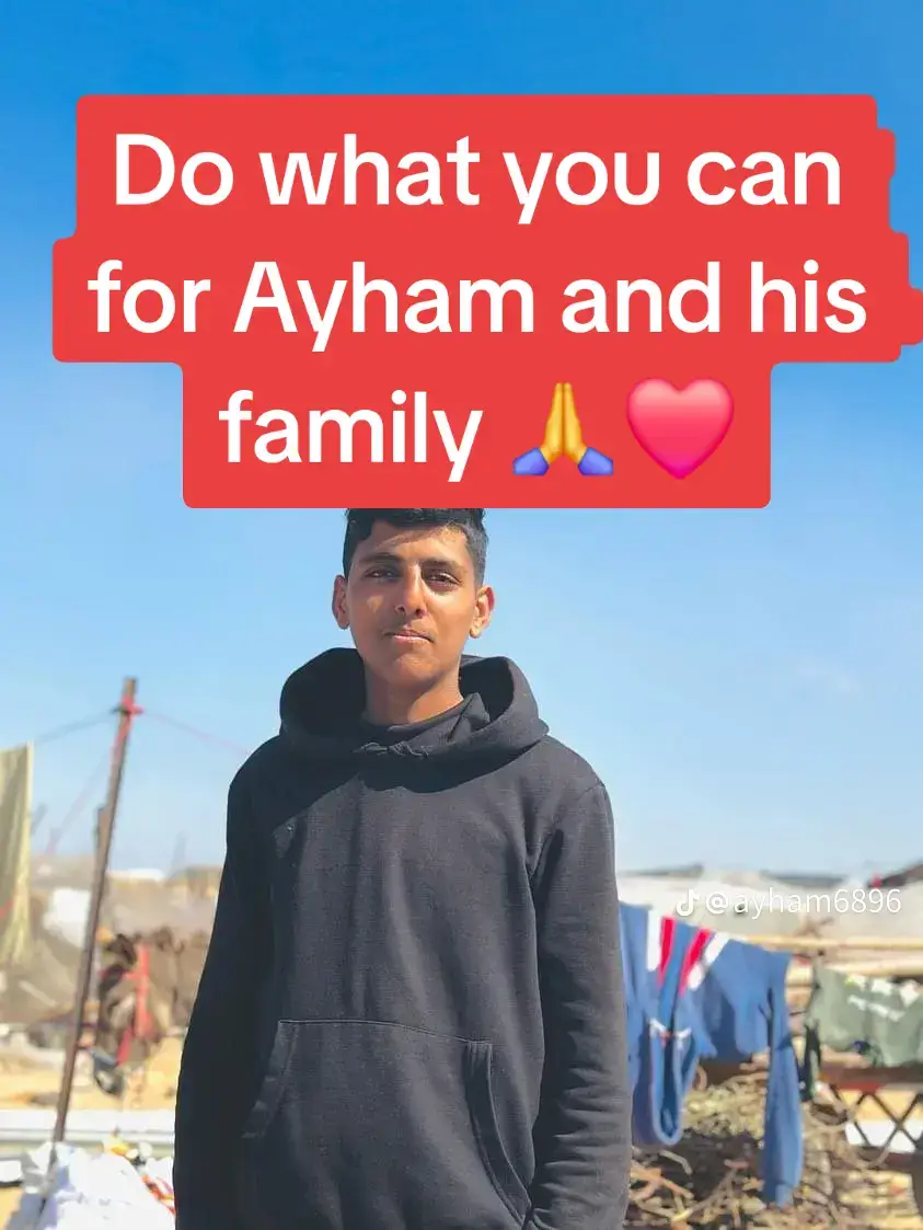 Ayham has been campaigning for his family for 10 months. Please do what you can for them  #donate #donation #humanity #help #foryou #fy #fyi #please #mkniceskwad #mknicesqwad #ayhamsfamily @♥️عقہٰرَبٰٰ ☄️💫 