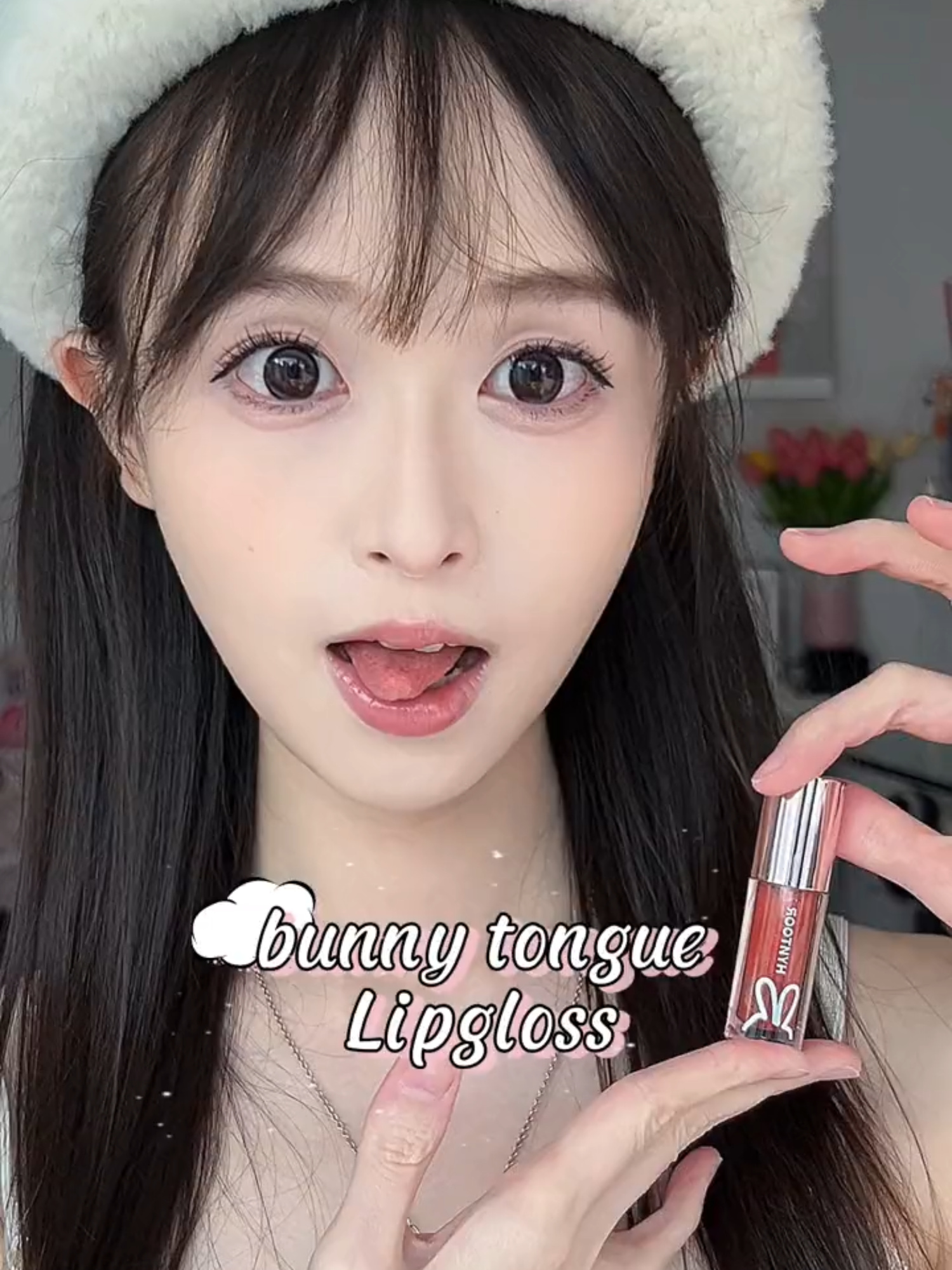 Bunny Tongue Lipgloss is always my go-to~ | Cbeauty drugstore Lipgloss ◡̈ᑋᵉᑊᑊᵒ~ #lipgloss #lipstick #makeup #makeuplover #cosmetics #beauty #BeautyTok #foryou #fyp